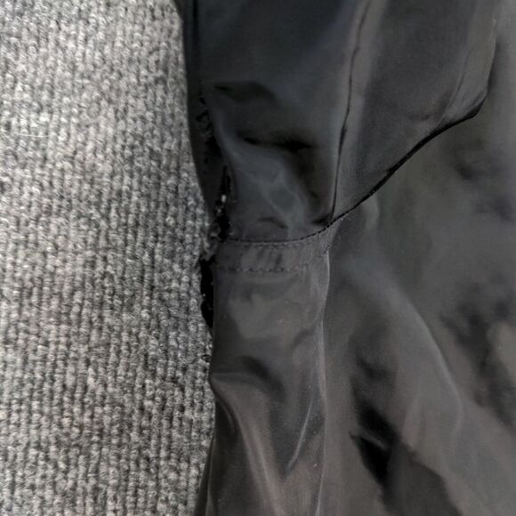 Shouthouse Full Zip Hooded Rain Jacket Mens Medium Long Sleeve Black Polyester - Picture 8 of 12